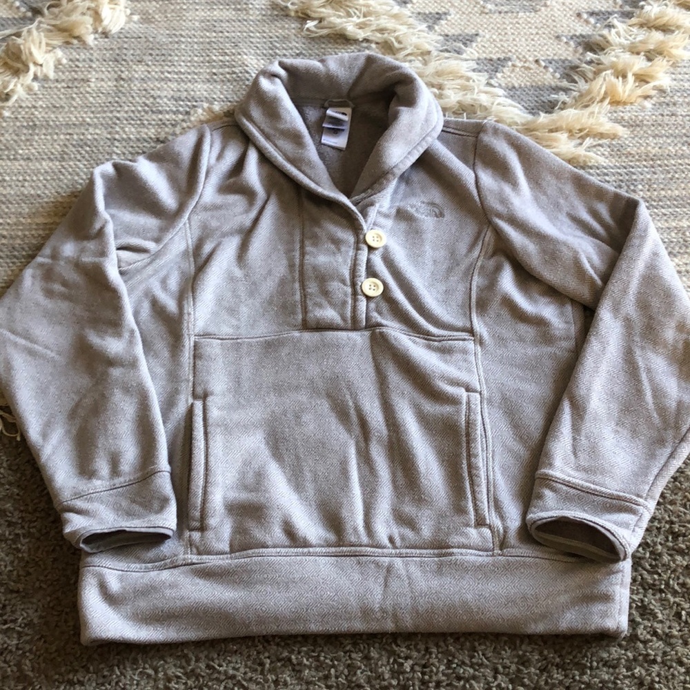 North Face pull over fleece